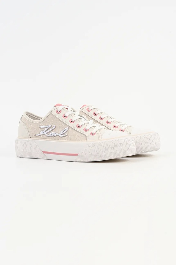 Karl Lagerfeld tenisówki KAMPUS MAX III KL60626.4T1 beżowy SS26