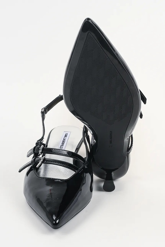 Шкіряні туфлі Karl Lagerfeld PASHA KL30105A.1BP чорний