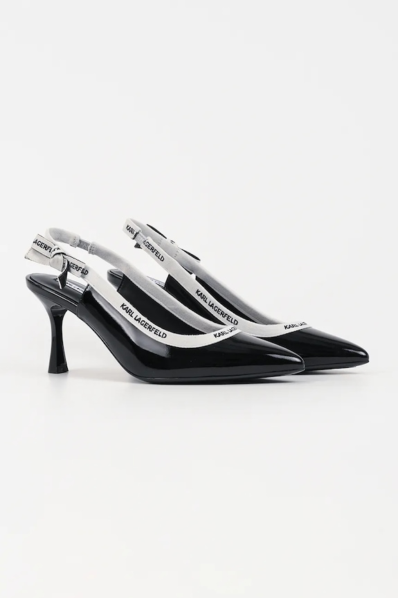 Кожаные туфли Karl Lagerfeld SIENNA KL32706.1BP чёрный SS26
