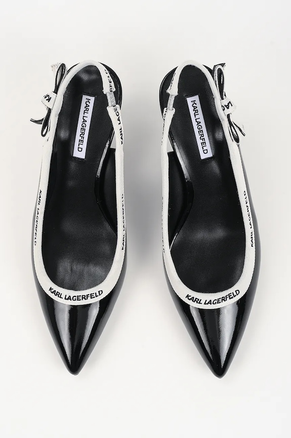 Кожаные туфли Karl Lagerfeld SIENNA чёрный KL32706.1BP