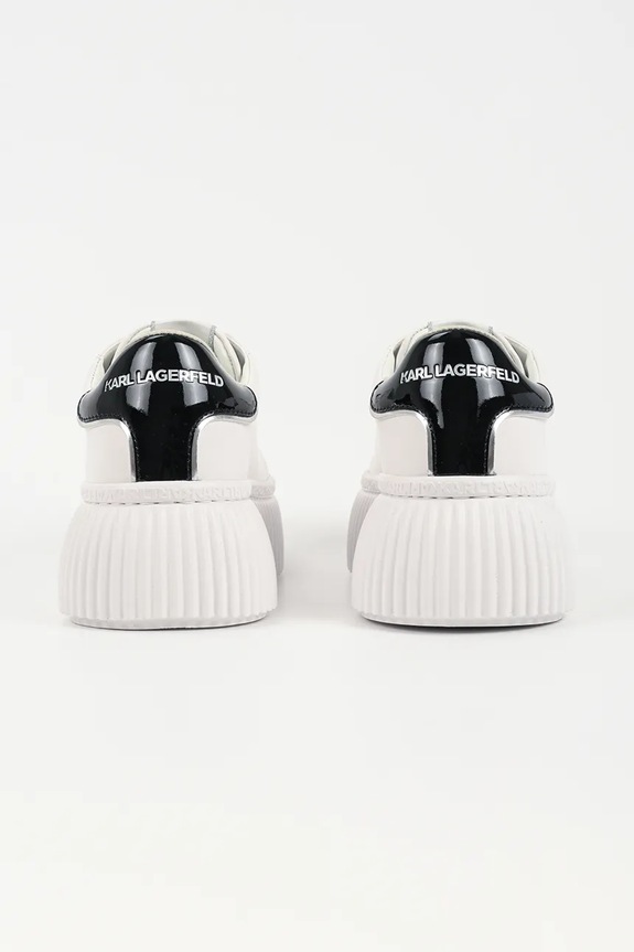 Încălțăminte Karl Lagerfeld sneakers din piele KREEPER LO KL42336T.011 alb