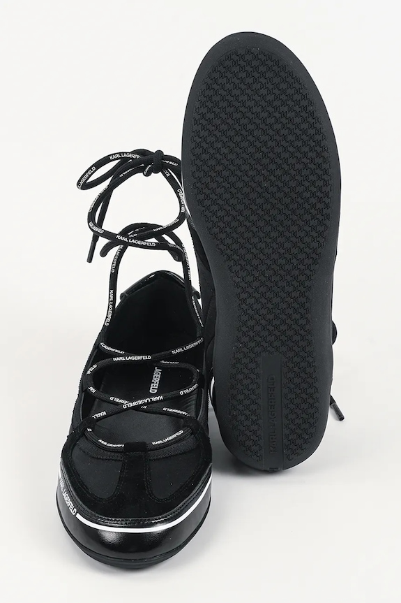 Karl Lagerfeld balerini ALTIA KL66111.400 negru