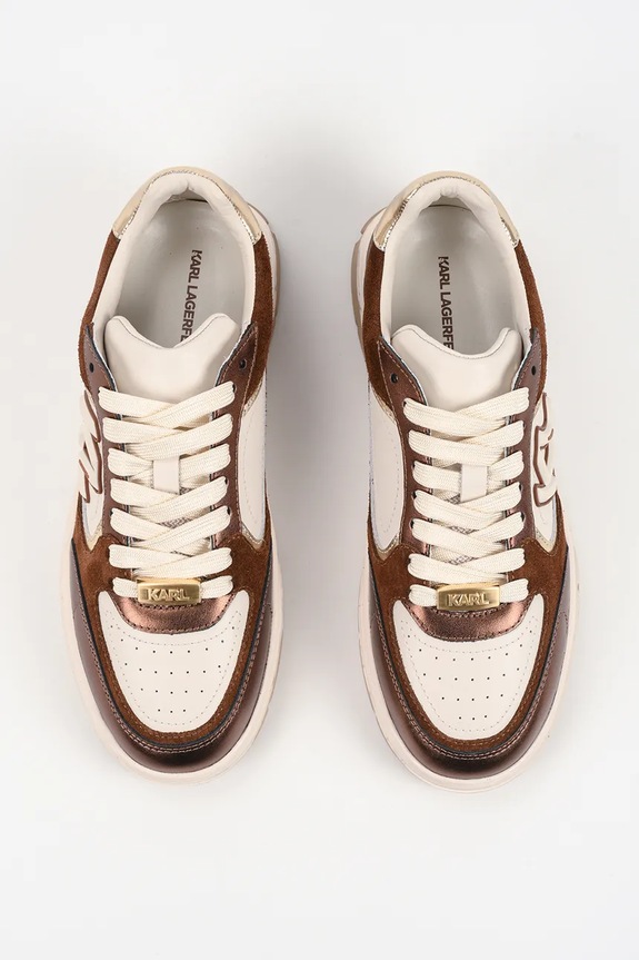 Superge Karl Lagerfeld KOURTNEY rjava KL63025.04T