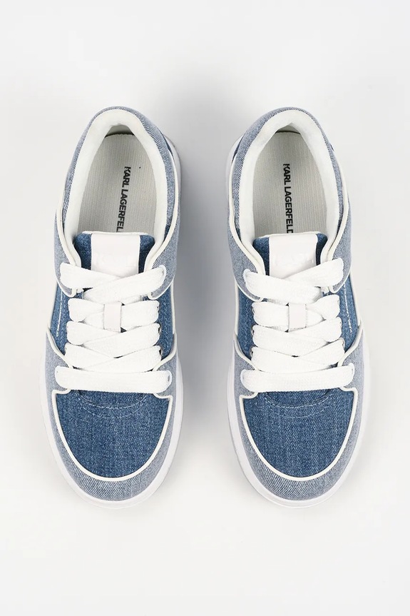 Karl Lagerfeld sneakers KOURTNEY albastru KL63036D.DAB