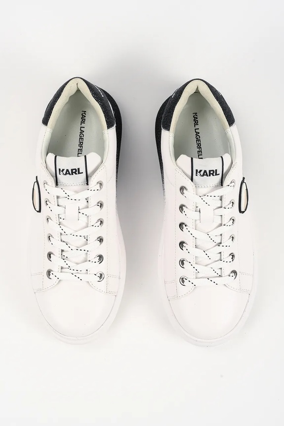 Karl Lagerfeld sneakers in pelle KAPRI bianco KL62530F.011