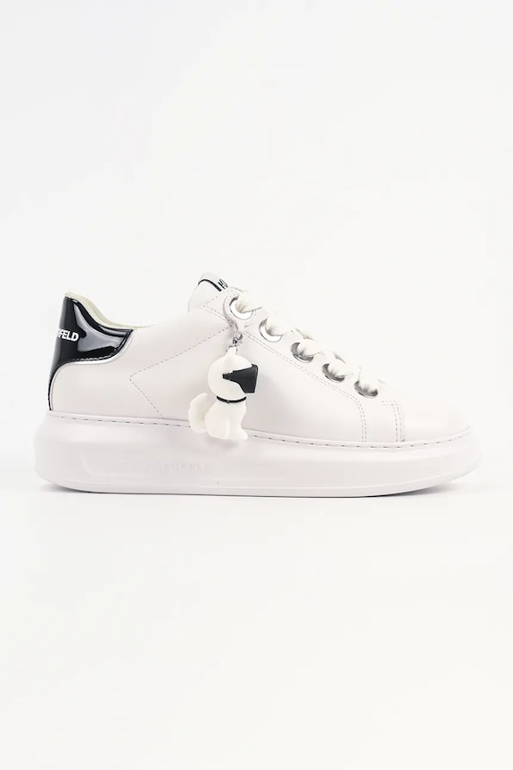 Karl Lagerfeld sneakers in pelle KAPRI altri bianco KL62536C.011