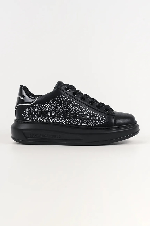 Karl Lagerfeld sneakers in pelle KAPRI altri nero KL62556.00S