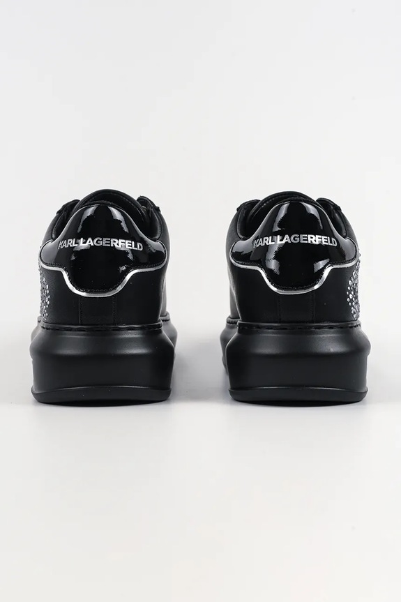 Scarpe Karl Lagerfeld sneakers in pelle KAPRI KL62556.00S nero