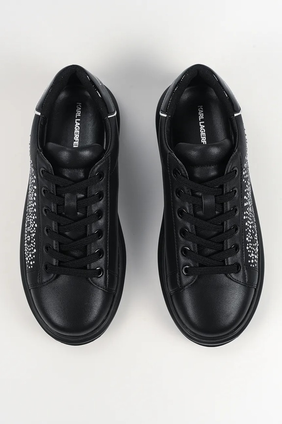 Karl Lagerfeld sneakers in pelle KAPRI nero KL62556.00S