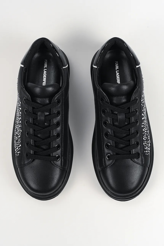 Karl Lagerfeld sneakers in pelle KAPRI nero KL62556.00S