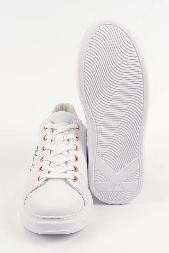 Karl Lagerfeld sneakers in pelle KAPRI KL62518.01P bianco