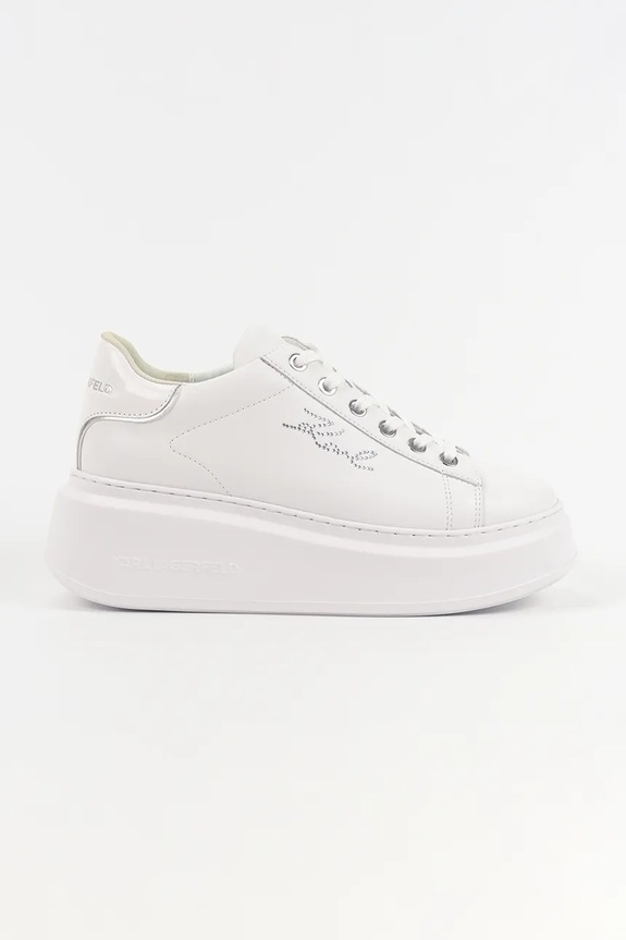 Karl Lagerfeld sneakersy skórzane ANAKAPRI pozostałe biały KL63518A.01S