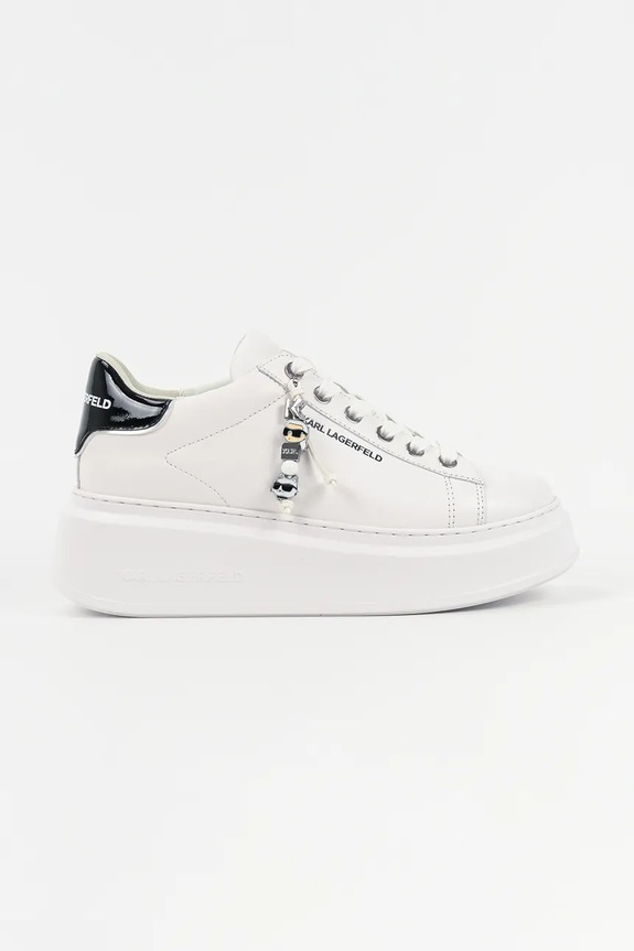 Δερμάτινα sneakers Karl Lagerfeld ANAKAPRI άλλο λευκό KL63516.011