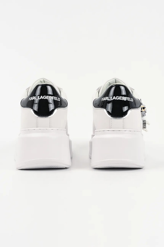 Παπούτσια Δερμάτινα sneakers Karl Lagerfeld ANAKAPRI KL63516.011 λευκό
