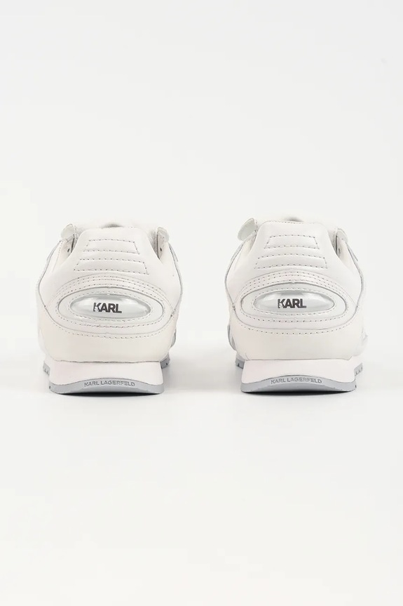 Scarpe Karl Lagerfeld sneakers in pelle VENUS KL65926.01W bianco
