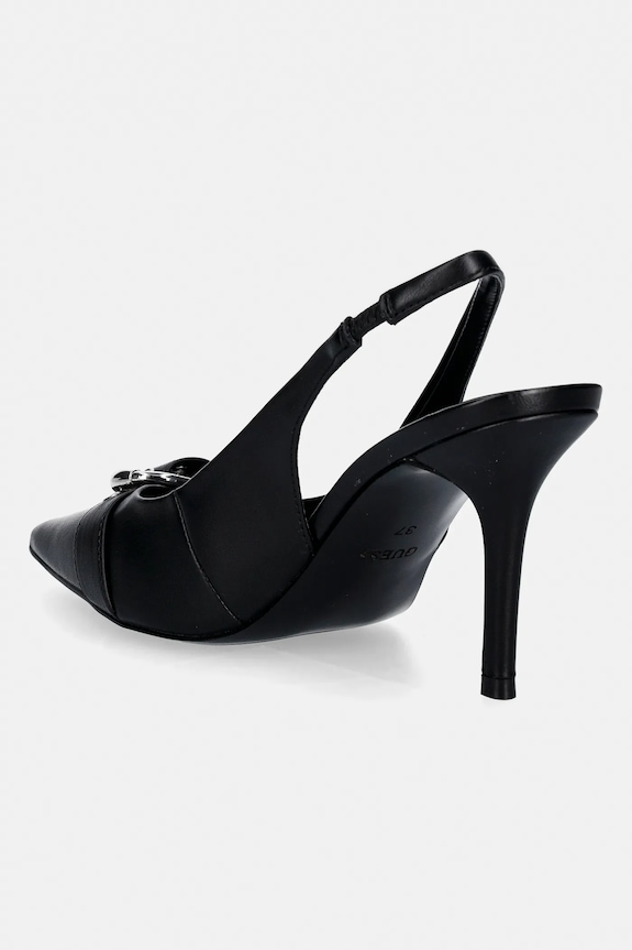 Παπούτσια Γόβες Guess PRISSIE FLPPSE.ELE05.BLACK μαύρο