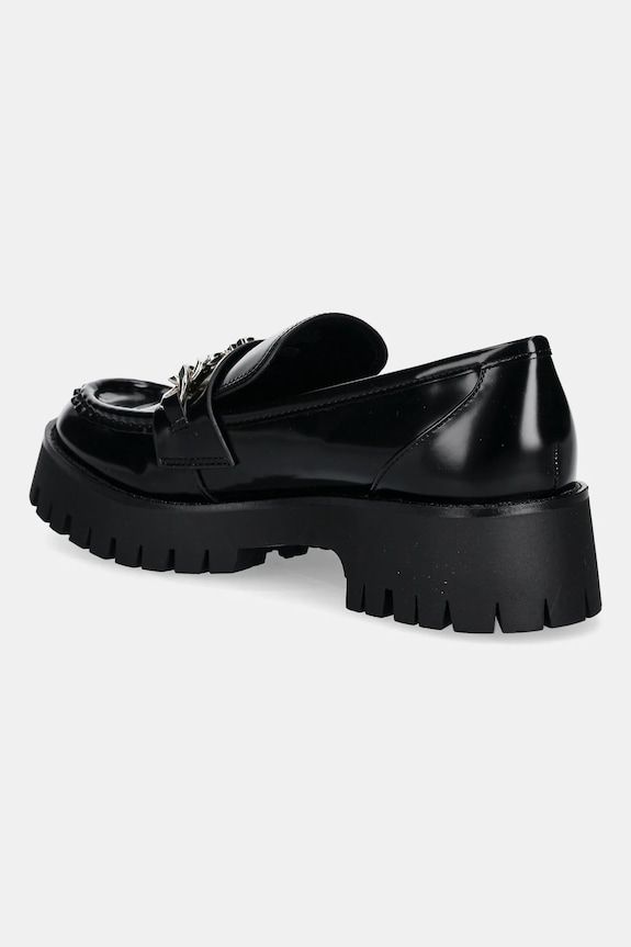 Παπούτσια Μοκασίνια Guess ALMER FLPALR.ELE14.BLACK μαύρο