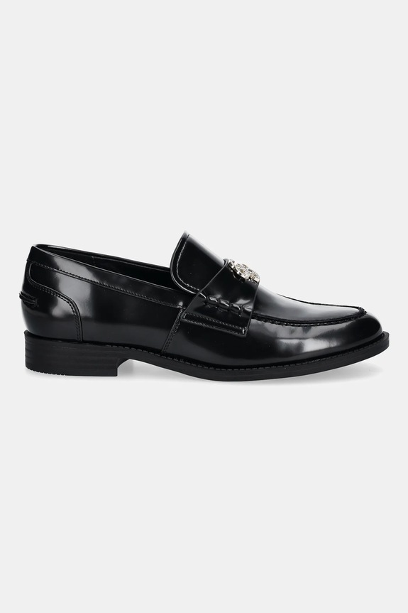 Μοκασίνια Guess BEVALEE FLPBVL.ELE14.BLACK μαύρο SS26