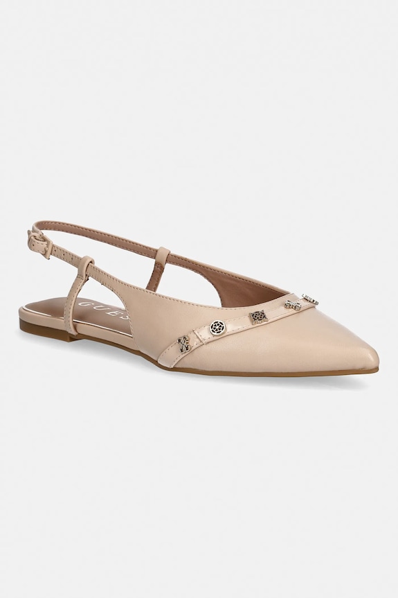 Μπαλαρίνες Guess DORLEE συνθετικό μπεζ FLPDOR.LEA05.NUDE