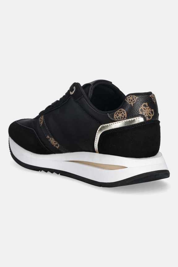 Scarpe Guess sneakers EAGAR FLPEAG.FAL12.BLKBR nero