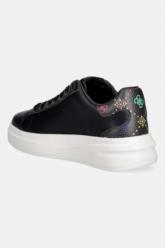 Obuv Guess ELBINA11 tenisky dámske FLPE11.LEA12.BLACK čierna