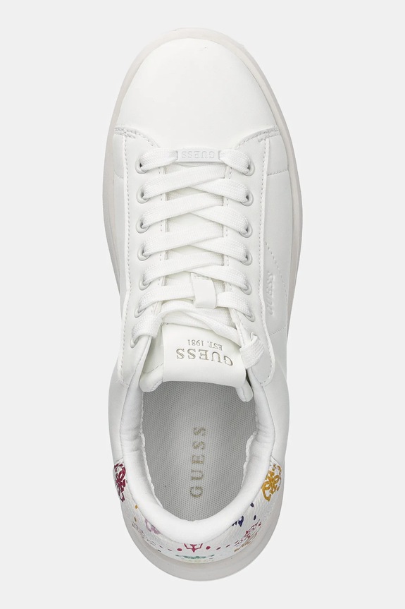 Tenisice Guess ELBINA11 bijela FLPE11.LEA12.WHITE