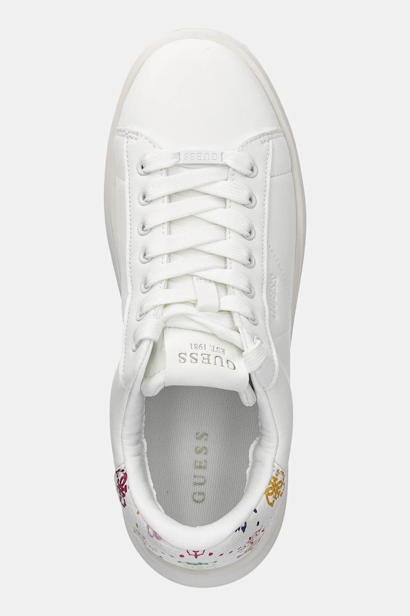 Tenisice Guess ELBINA11 bijela FLPE11.LEA12.WHITE