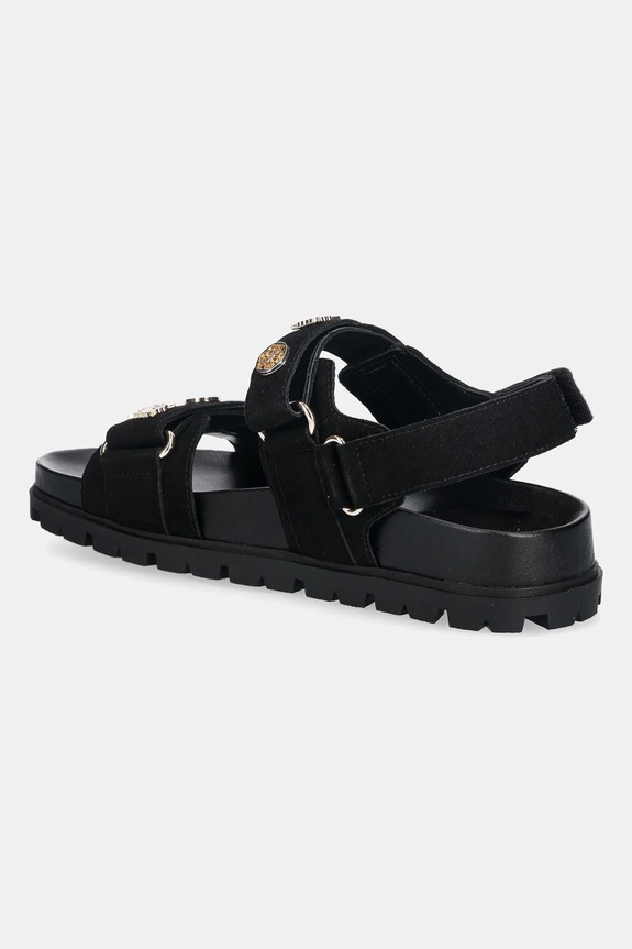 Obutev Sandali Guess FLORIZI FLPFLO.ESU03.BLACK črna