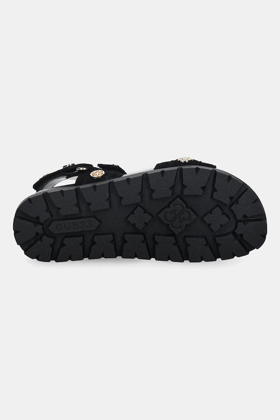Sandali Guess FLORIZI FLPFLO.ESU03.BLACK črna