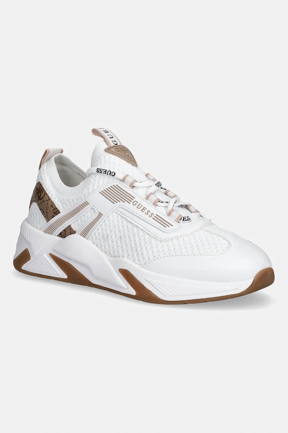 Tenisice Guess GENGA tekstil bijela FLPGEN.FAP12.WHITE