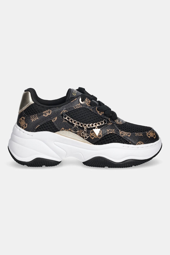 Guess sneakers HARPAA FLPHAR.FAL12.BLKBR nero SS26