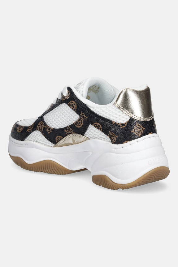 Scarpe Guess sneakers HARPAA FLPHAR.FAL12.WHIBR bianco