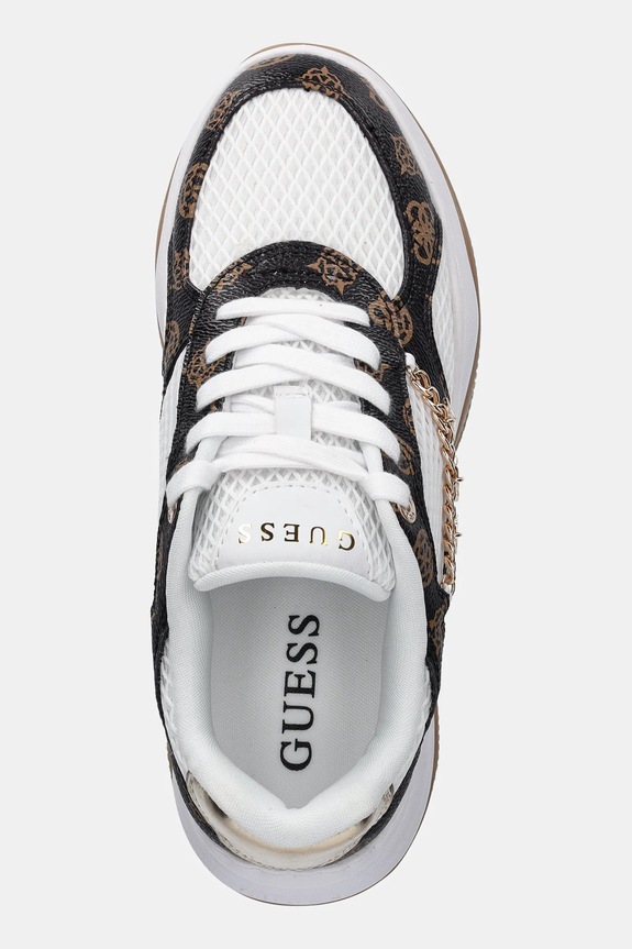 Guess sneakers HARPAA bianco FLPHAR.FAL12.WHIBR