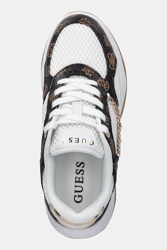 Guess sneakers HARPAA bianco FLPHAR.FAL12.WHIBR