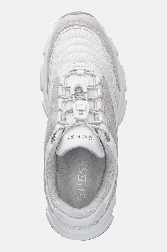 Tenisky Guess IMERI biela FLPIME.FAB12.WHITE