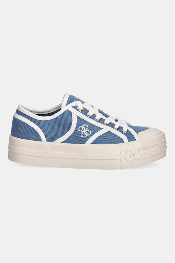 Guess scarpe da ginnastica ISSAH FLPISS.FAL12.DENIM blu SS26