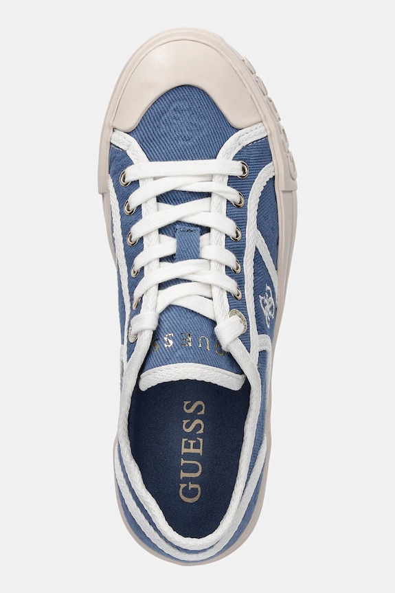 Guess scarpe da ginnastica ISSAH blu FLPISS.FAL12.DENIM