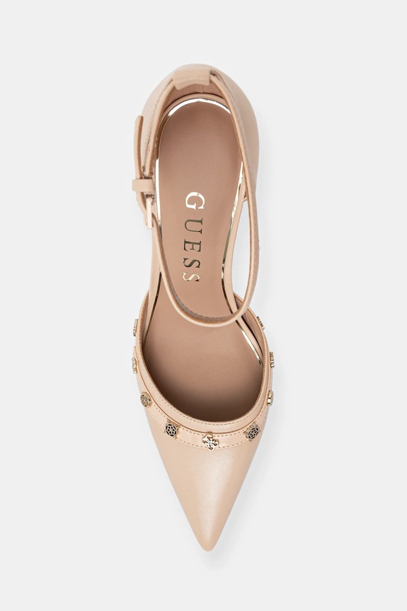 Guess tacchi a spillo NANAE beige FLPNAA.LEA08.NUDE