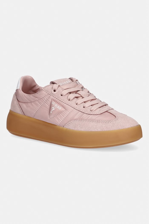Superge Guess PARLET Tekstil roza FLPPAR.FAB12.PINK