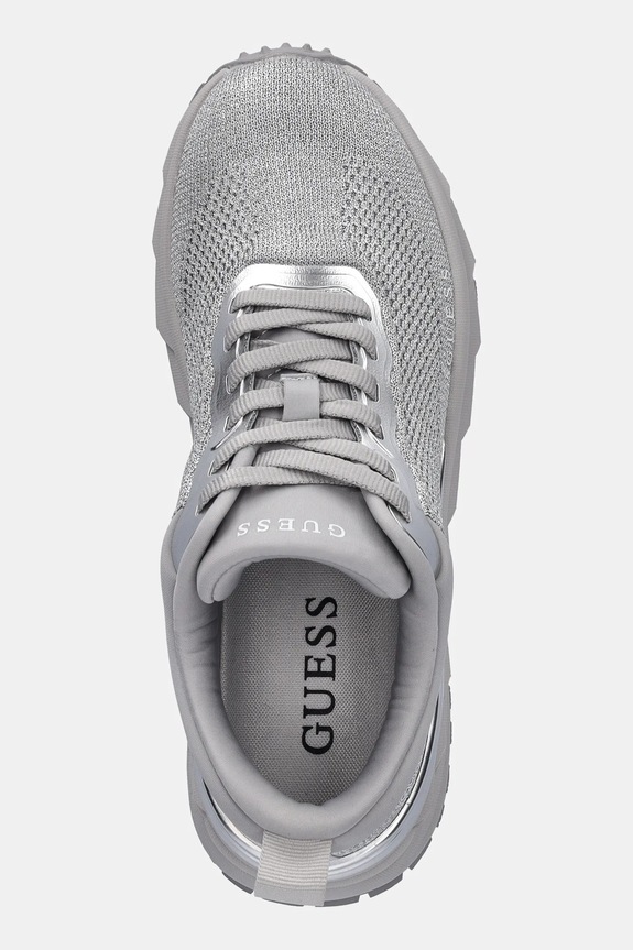 Sneakers Guess RUNIT3 ασημί FLPRN3.FAB12.SILVE