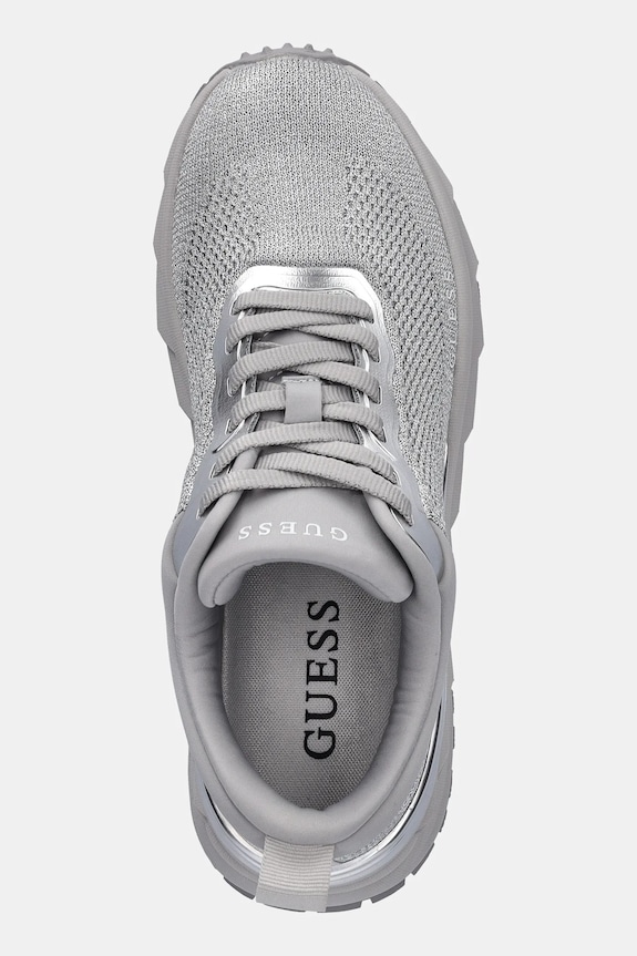Sneakers Guess RUNIT3 ασημί FLPRN3.FAB12.SILVE