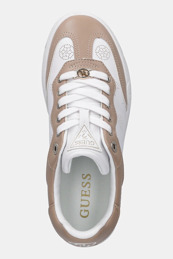 Sneakers Guess SWOLE3 λευκό FLPSW3.FAL12.WHITE
