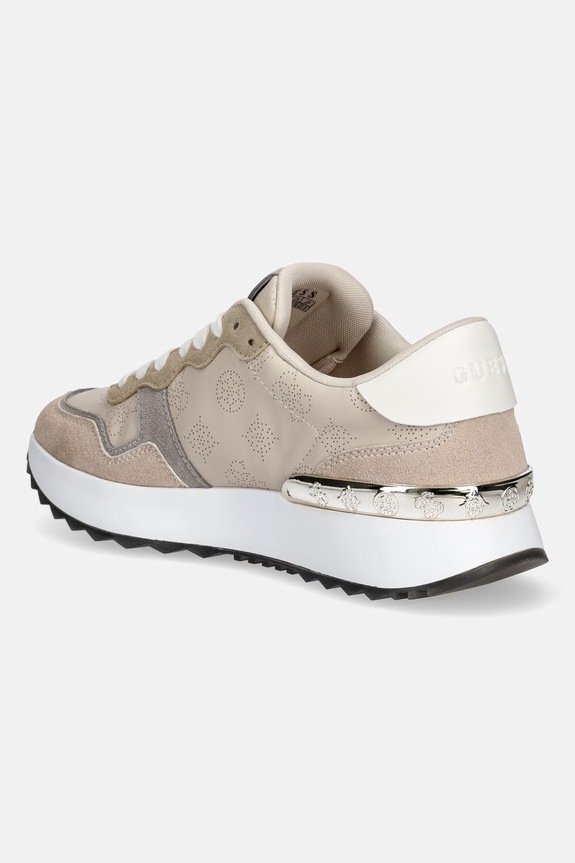 Obuća Tenisice Guess VINSA5 FLPVN5.FAB12.SAND bež