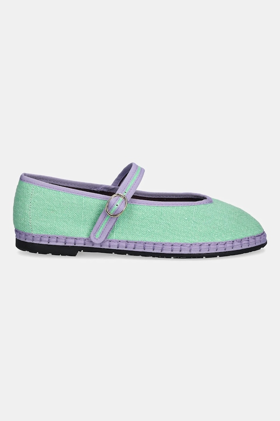 Baleríny Flabelus Pierre Pierre zelená SS26