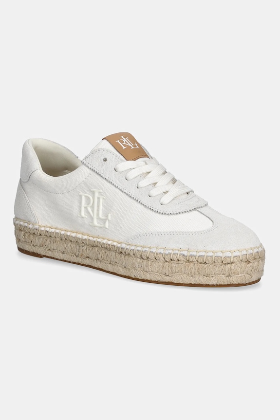 Кросівки Lauren Ralph Lauren Luize Sneaker замша білий 802959230001.100