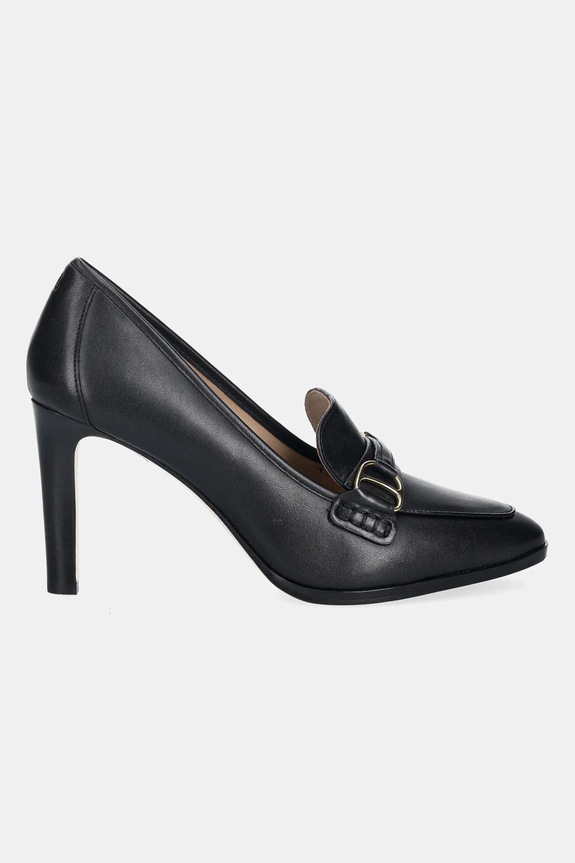Δερμάτινες γόβες Lauren Ralph Lauren Tasha Tl 802P04169001.001 μαύρο SS26