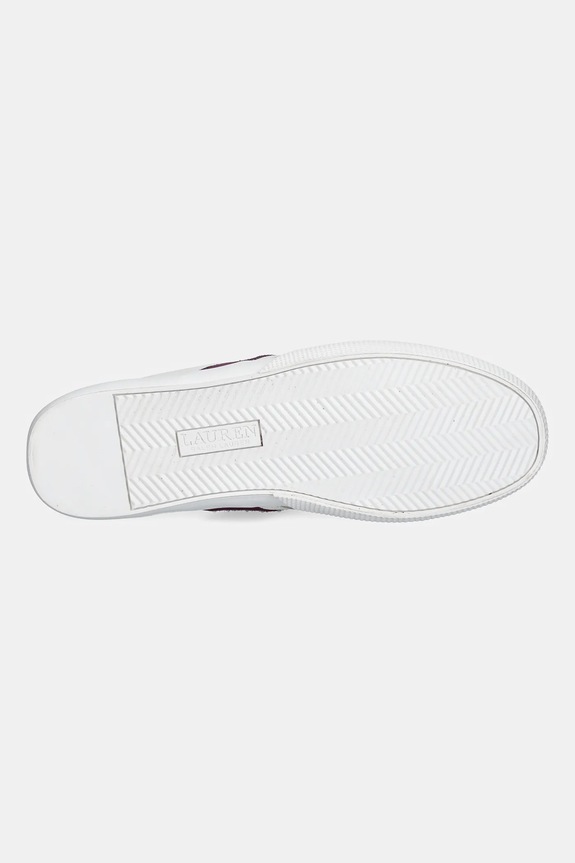 Δερμάτινα sneakers Lauren Ralph Lauren Braylee 802P04419001.100 λευκό