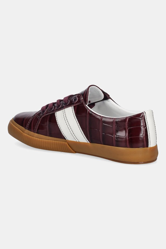 Παπούτσια Δερμάτινα sneakers Lauren Ralph Lauren Janson II 802P06355002.600 μπορντό