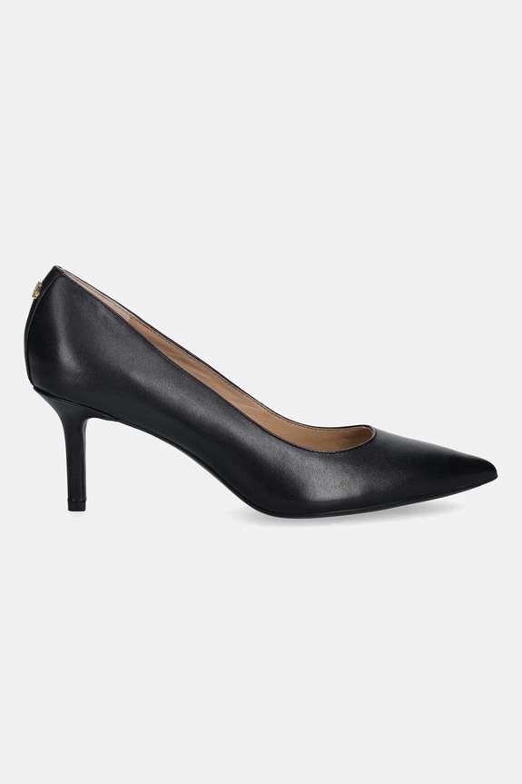 Δερμάτινες γόβες Lauren Ralph Lauren Lanette 802P09031001.001 μαύρο SS26