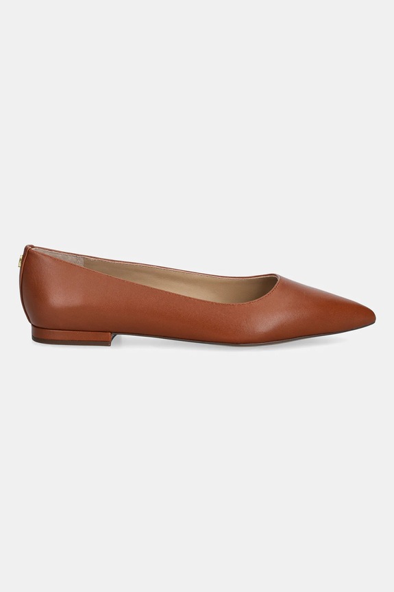 Lauren Ralph Lauren ballerine in pelle Londyn 802P09039002.200 marrone SS26